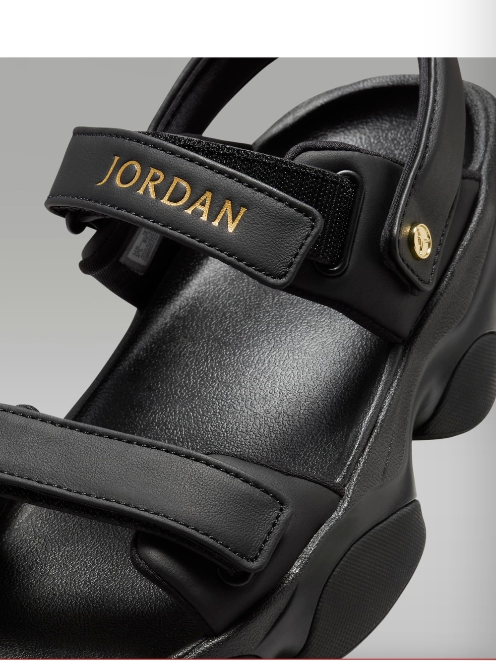 Nike Air Jordan Deja Women's Black Chunky Sandals